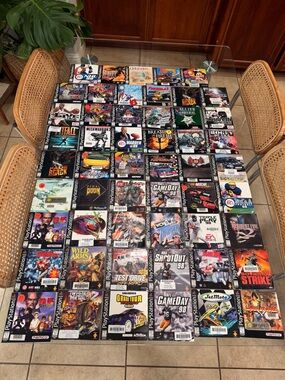 PlayStation PS1 Manual Lot 40+ Resident Evil 2 Wild Arms Manuals